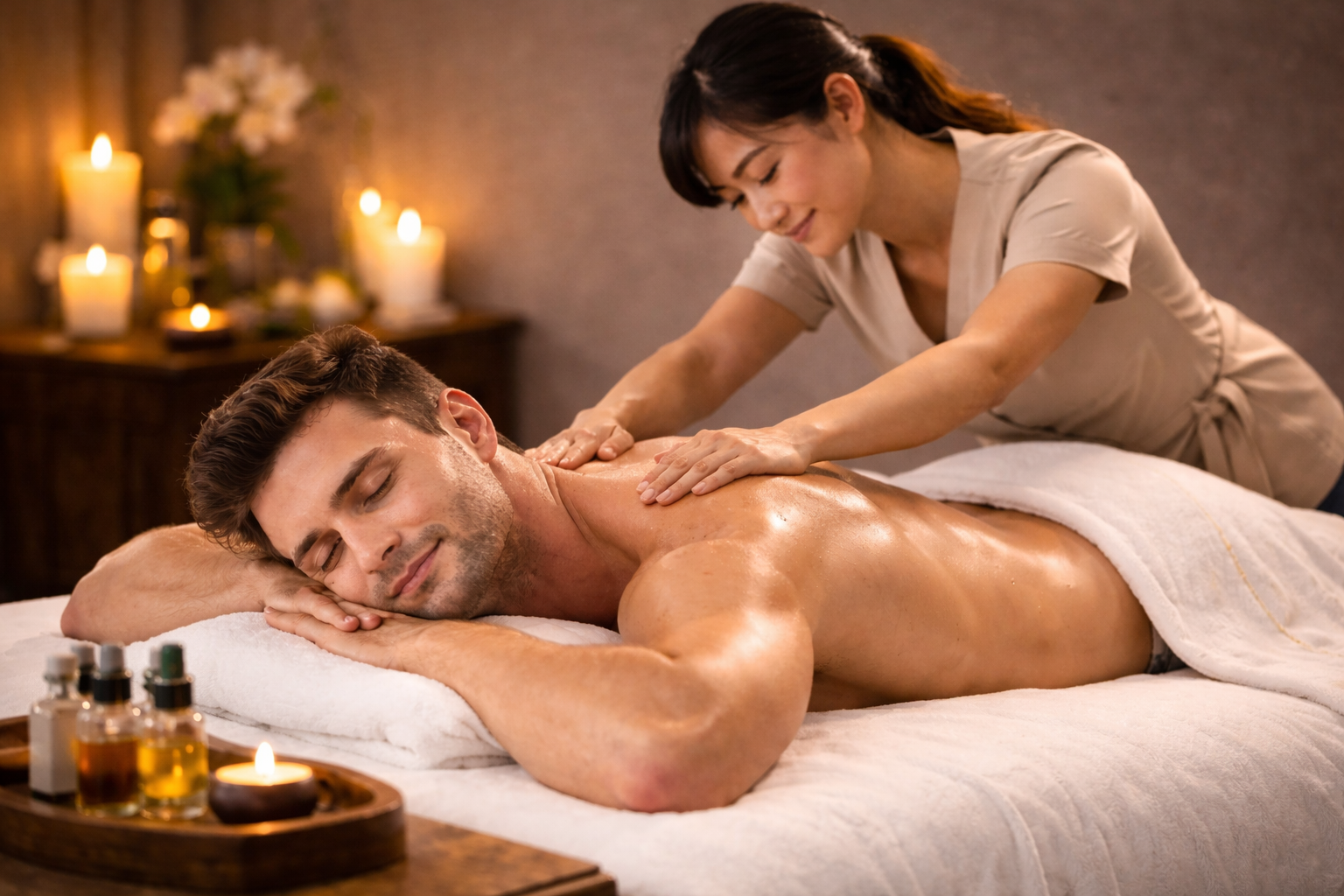 Massage body cho nam: Quy trình, lợi ích và cách phục hồi cơ thể toàn diện