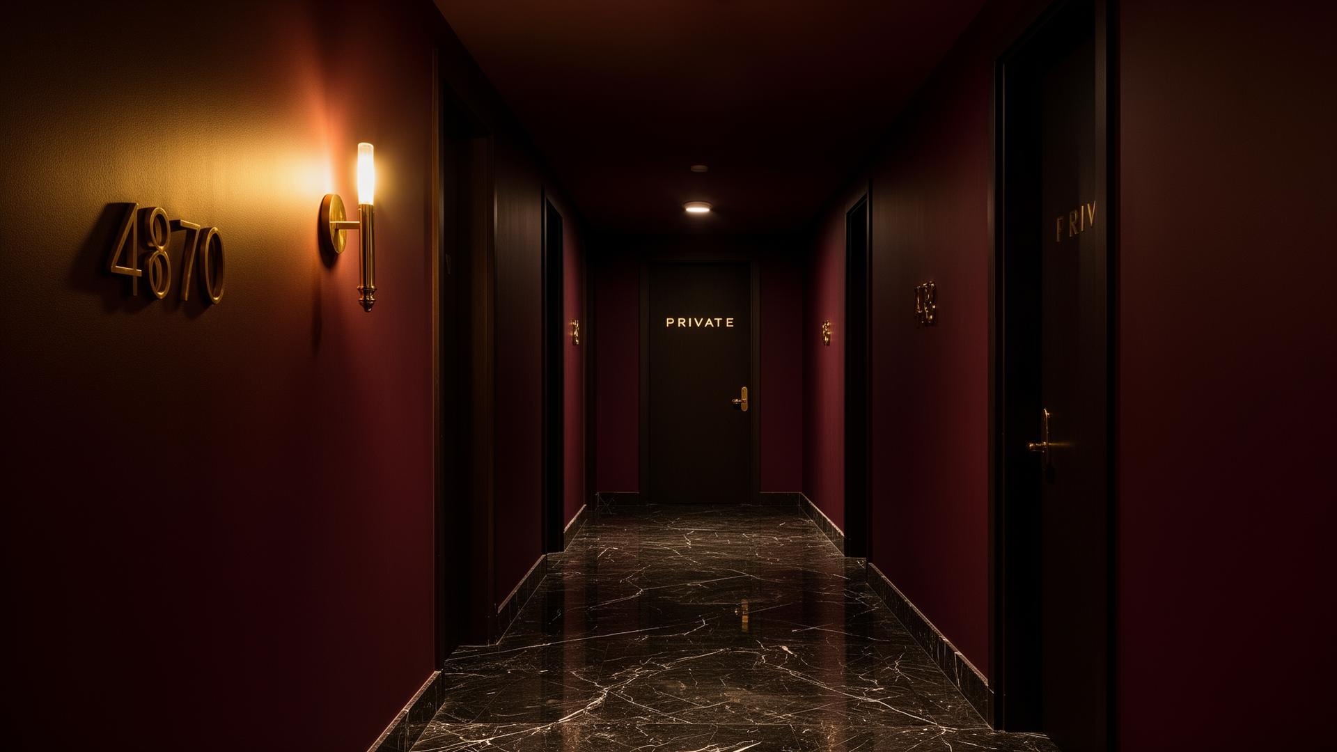 Hành lang yên tĩnh tại Hawaii Signature Club